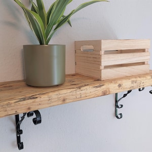 Wall Shelf Old Wood Vintage Rustic Kitchen Shelf Bookshelf
