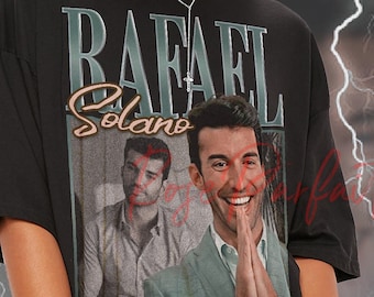 RAFAEL SOLANO Jr Shirt Telenovela Jane Virgin Tshirt - Justin Baldoni Tribute Celebrity Shirt, Justin Baldoni Vintage Tee, Telenovela Lovers