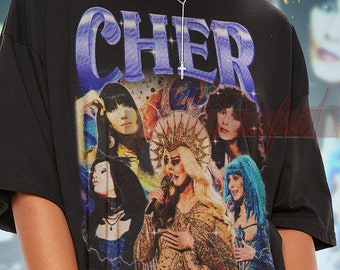 CHER T-shirt - Cher Fans Shirt, Cher Vintage Tees, Cher Retro Shirt, Cher Long Sleeve Shirt, Cher Bootleg