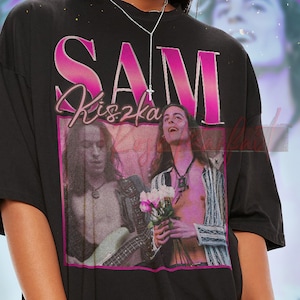 SAM KISZKA Vintage T-shirt - Sam kiszka Bootleg Tees, Sam kiszka Fans Gifts, Sam kiszka Retro Shirt, Sam kiszka Kids Tee