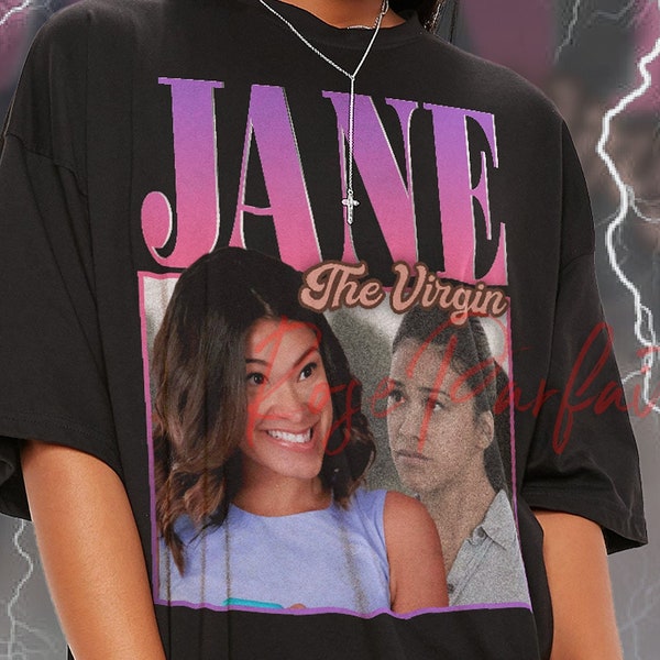Jane Villanueva Shirt Telenovela Jane Virgin T-shirt - Gina Rodriguez Tribute Celebrity Shirt Jane Villanueva Vintage Tee, Telenovela Lovers