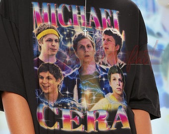 MICHAEL CERA 90's T-shirt - Michael Cera Bootleg Tees, Michael Cera Fans Gifts, Michael Cera Vintage Retro Shirt, Fans Kids Tee