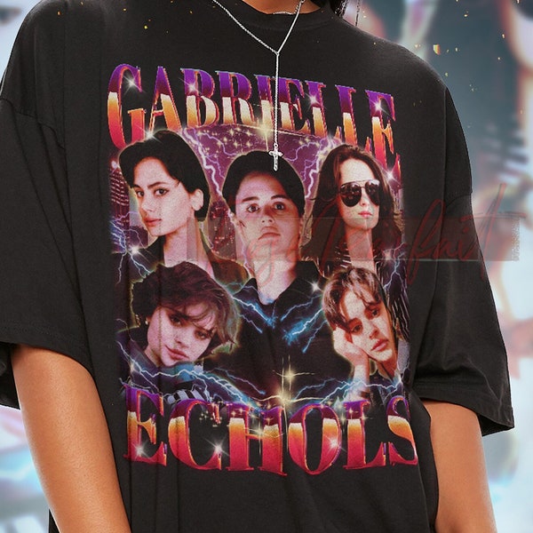 GABRIELLE ECHOLS Retro T-shirt - Gabrielle Echols Long Sleeve Shirt, Gabrielle Echols Fans Tee, Kids Tee, Gabrielle Echols Vintage Shirt