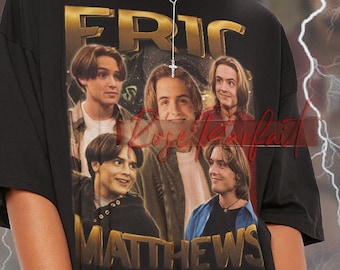 ERIC MATTHEWS Retro T-shirt - Eric Matthews Shirt, Eric Matthews Vintage Shirt, Eric Matthews Boy Meets World, Will Friedle Shirt