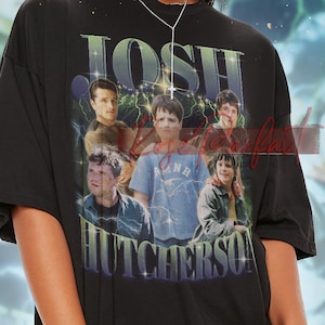 T-shirt vintage JOSH HUTCHERSON, magliette bootleg JOSH Hutcherson, camicia Josh Hutcherson, maglietta vintage retrò Josh Hutcherson, maglietta per bambini Fans
