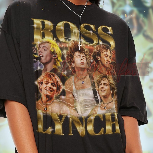 ROSS LYNCH Vintage Shirt, Ross Lynch Homage Tshirt, Ross Lynch Fan Tees, Ross Lynch Retro 90s Sweater, Ross Lynch Merch Gift