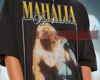 Camisa MAHALIA BURKMAR de los años 90 - Camisa retro Mahalia Burkmar, camisetas para fans de Mahalia Burkmar, camiseta Mahalia Burkmar, tributo a Mahalia, camiseta para niños