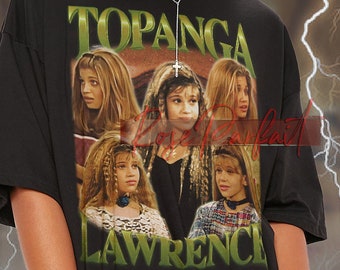 TOPANGA LAWRENCE Retro T-shirt - Topanga Lawrence Homage Tee, Danielle Fishel Shirt, Topanga Long Sleeve Shirt, Topanga Girl Meets World