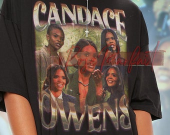 CANDACE OWENS T-shirt - Candace Owens Vintage Tees, Candace Owens Retro Shirt, Candace Owens Long Sleeve Shirt, Candace Owens Bootleg