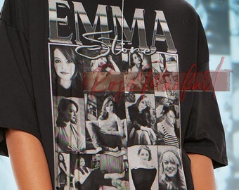 T-shirt EMMA STONE - Chemise des fans d’Emma Stone, Tees vintage Emma Stone, Chemise rétro Emma Stone, Chemise hommage Emma Stone, Bootleg Emma Stone