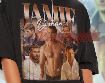 JAMIE DORNAN 90's Shirt - Jamie Dornan Retro Shirt, Jamie Dornan Fans Tees, Jamie Dornan T-shirt, Jamie Dornan Tribute, Kids Tee