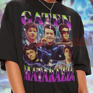 Gaten Matarazzo Retro T-shirt - Gaten Matarazzo 90's Shirt, Gaten Matarazzo Fans, Gaten Matarazzo Tribute Shirt, Gaten Homage Shirt
