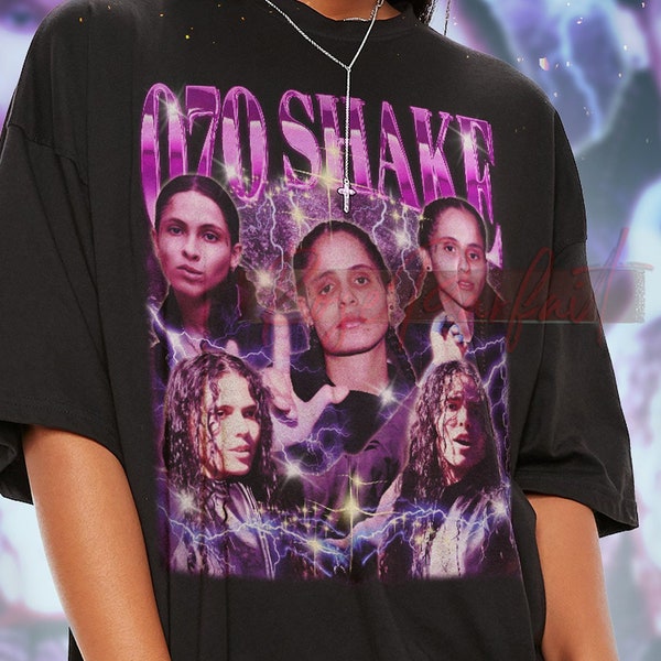 070 SHAKE Retro T-shirt - 070 Shake Longsleeve Tee, Fans, Kids Tee, Danielle Balbuena Shirt, 070 Shake Homage Tees, 070 Shake Fanclub