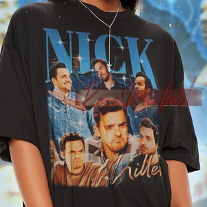 NICK MILLER T-shirt, Nick Miller Fans Shirt, Nick Miller Vintage Tees, Nick Miller Retro Shirt, Long Sleeve Shirt, Nick Miller Bootleg Tees