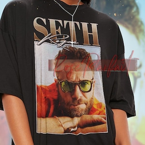 SETH ROGEN T-shirt - Seth Rogen Fans T-Shirt, Seth Rogen Vintage Shirt, Seth Rogen Retro Shirt, Seth Rogen Langarm Shirt, Seth Rogen Bootleg