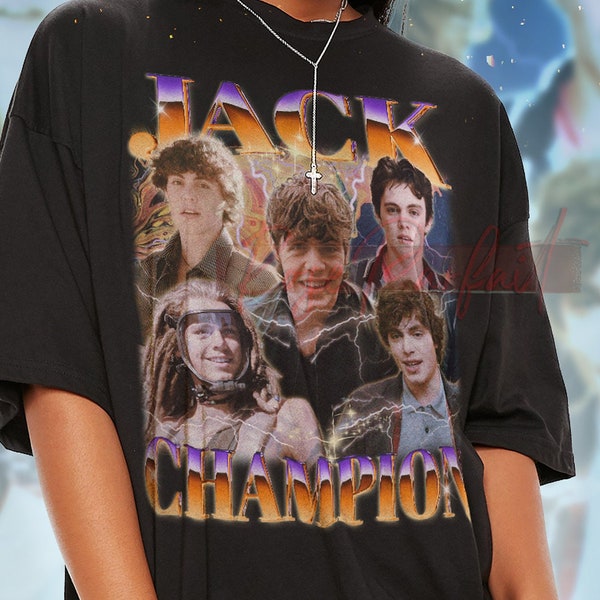 JACK CHAMPION Retro T-shirt - Jack Champion Tee, Jack Champion Long Sleeve Shirt, Jack Champion Fans Tee, Jack Champion Kids, Ethan Landry