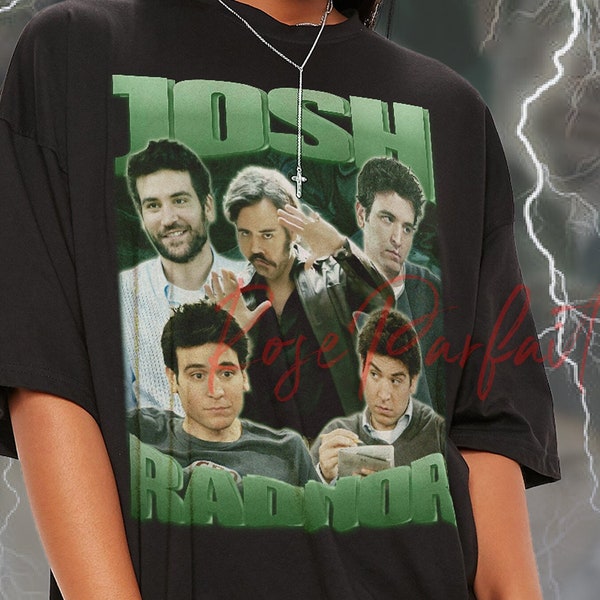 JOSH RADNOR Retro Unisex T-shirt -  Ted Mosby Vintage Shirt, Josh Radnor Fans Gift, Funny Ted Mosby, Jesse Fisher Shirt, Josh Radnor Homage