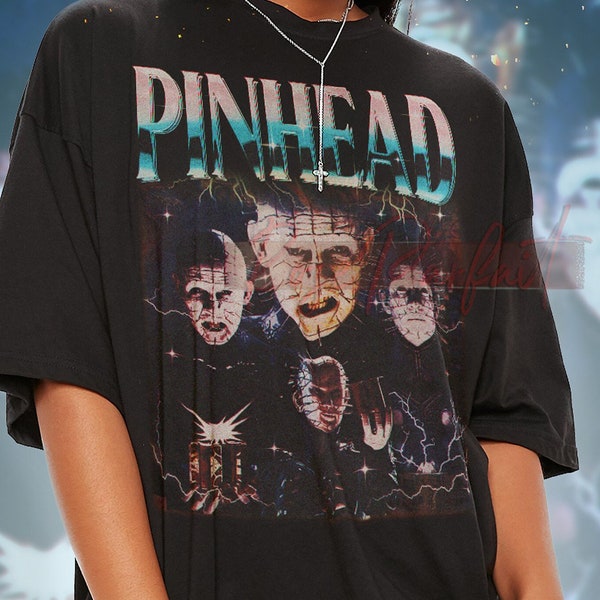 PINHEAD T-shirt - Pinhead Fans Shirt, Pinhead Vintage Tees, Pinhead Retro Shirt, Pinhead Long Sleeve Shirt, Pinhead Bootleg