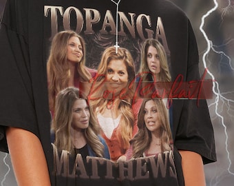 TOPANGA LAWRENCE Retro T-shirt - Topanga Lawrence Homage Tee, Danielle Fishel Shirt, Topanga Long Sleeve Shirt, Topanga Girl Meets World