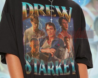 DREW STARKEY Retro T-shirt - Drew Starkey Bootleg Tees, Drew Starkey Long Sleeve Shirt, Drew Starkey Homage Shirt, Drew Starkey Kids Tee