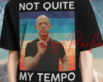 Not Quite My Tempo Tshirt - Funny Movie Tee, Musician Tees, Music Lovers Shirt, Whiplassh Lover Shirt, Jazz Tee, Musician Shirt