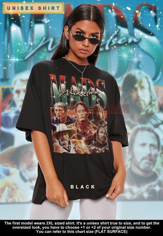 MADS MIKKELSEN 90 s T shirt Mads Mikkelsen Bootleg Tees Mads Mikkelsen Fans Gift Mads Mikkelsen Vintage Retro Shirt Hannibal Lecter Etsy Canada