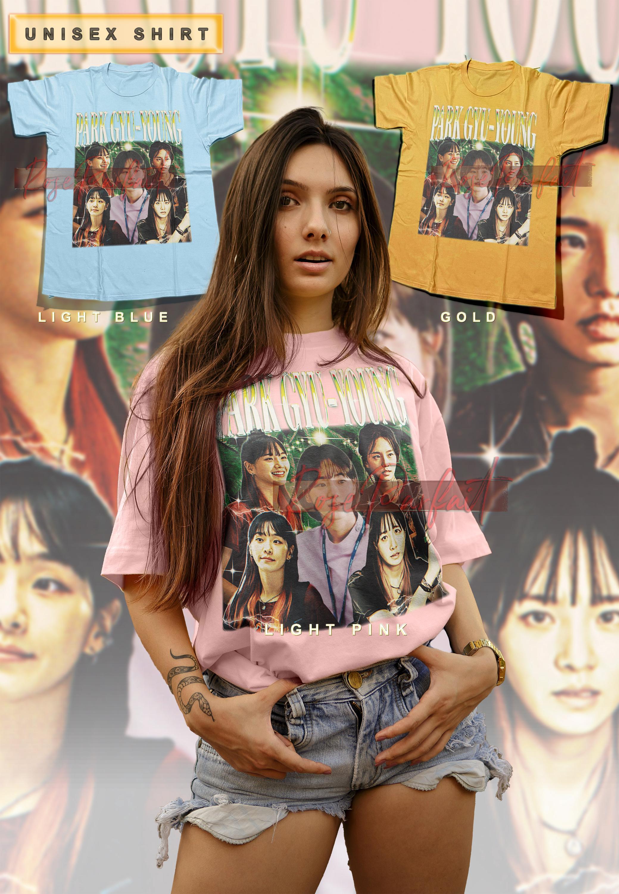 PARK GYU-YOUNG Shirt, Park Gyu-young Vintage Shirt, Park Gyu