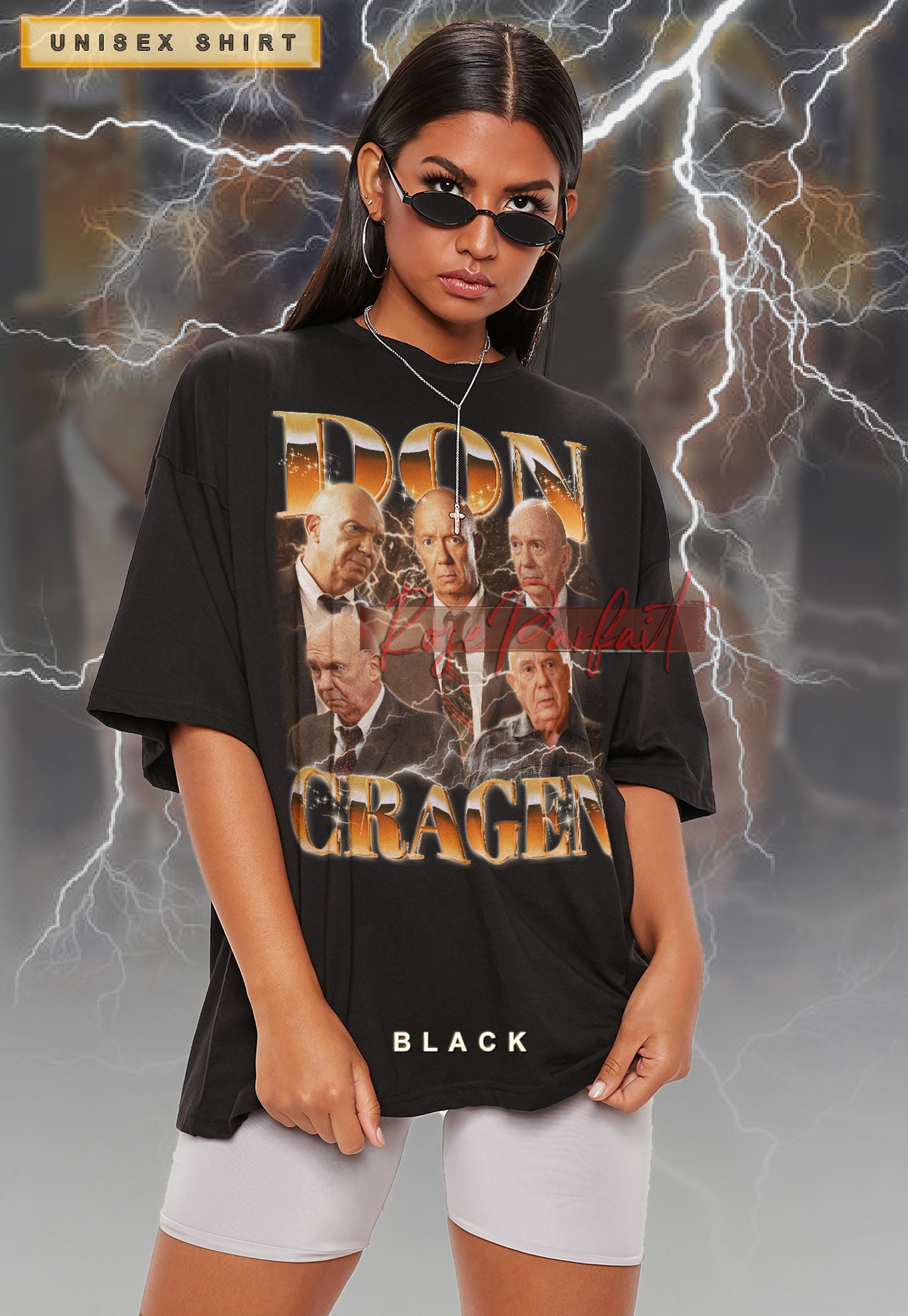 DON CRAGEN T-shirt - Don Cragen Vintage 90's Tees, Don Cragen Shirt, Don Cragen Sweater, Dann Florek Shirt, Long Sleeve
