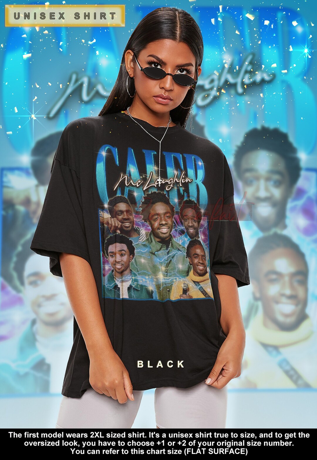 CALEB MCLAUGHLIN Vintage Tshirt Caleb Mclaughlin Clothing, Caleb