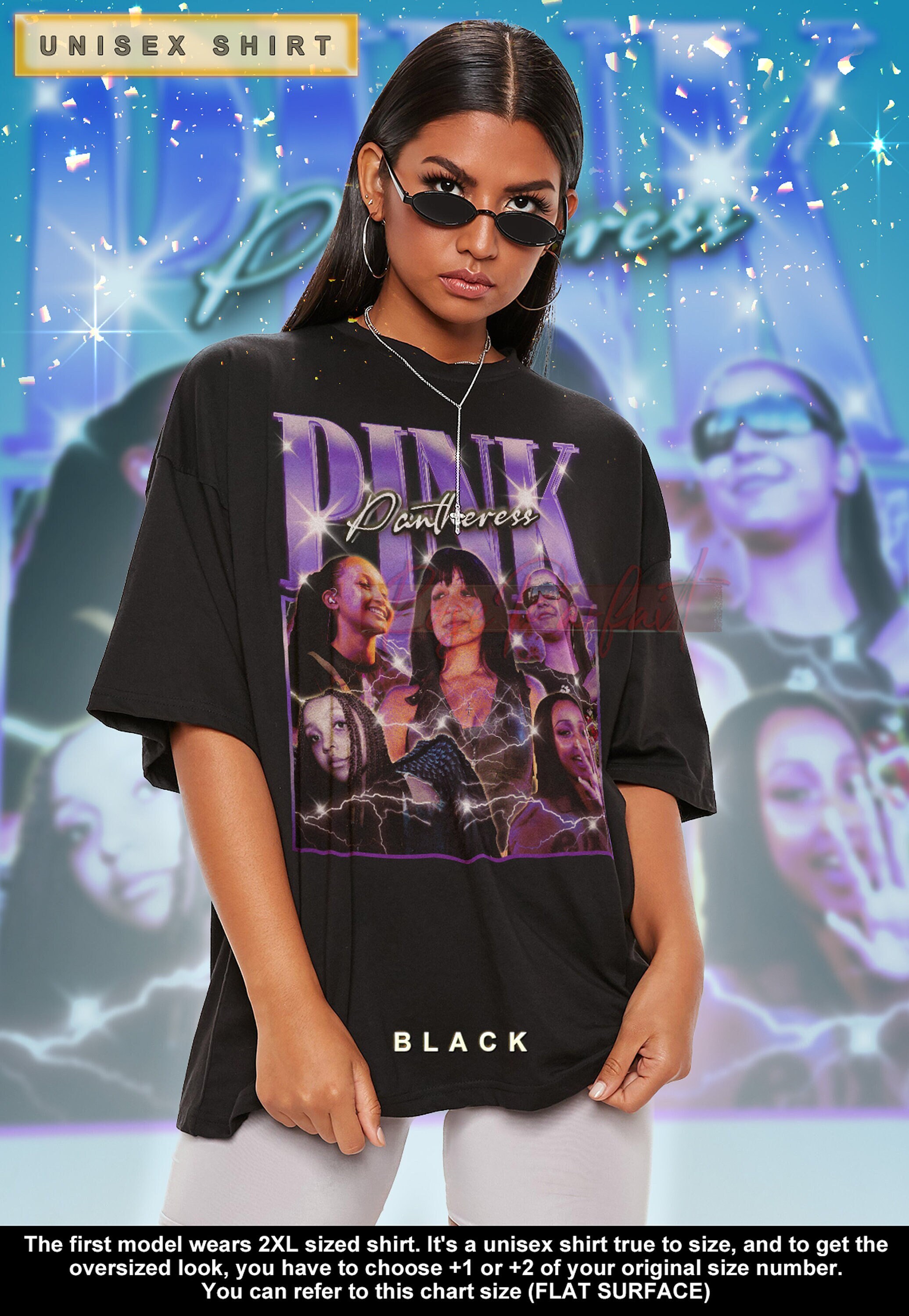 PINKPANTHERESS 90's T-shirt - Pinkpantheress Bootleg Tees