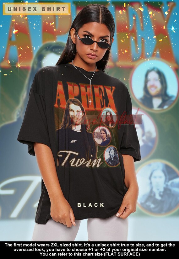 Aphex Twin ロンT ブートレグ Faded Aphex Twin Long Sleeve