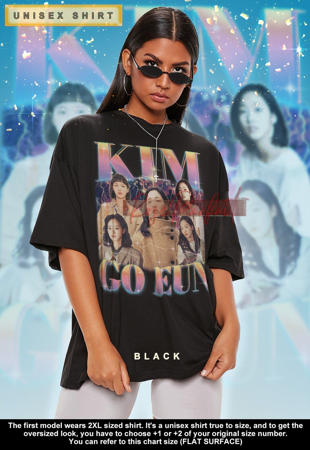 KIM GO EUN Shirt, Kim Go Eun Vintage Shirt, Kim Go Eun Retro 90s Tshirt ...