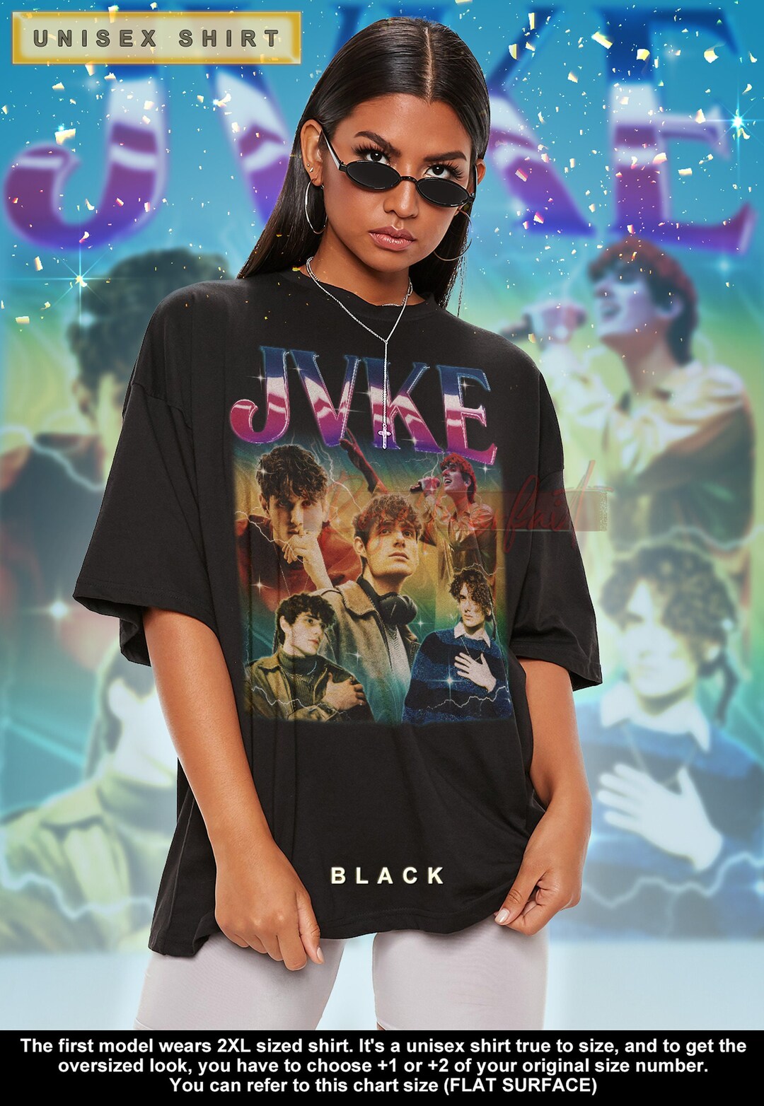 JVKE T-shirt Jvke Fans Shirt, Jvke Vintage Tees, Jvke Retro Shirt, Jvke