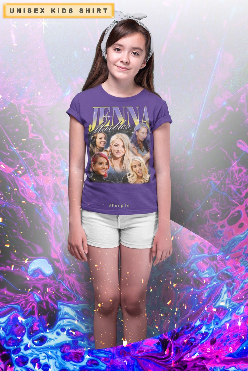 JENNA Marbles Retro T-Shirt Jenna Marbles Hommage T-Shirts, Jenna Marbles Vintage Tshirt, Jenna Marbles 90er T-Shirt, Jenna Marbles Shirt Bild 5