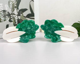 Acetate Cabbage Hair Clip, Simulated Vegetable Hair Accessories