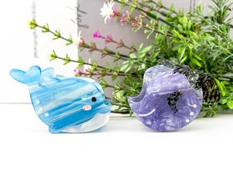 Tropischer Fisch Haarkrallen Clip: Acetat Meerestier Clip