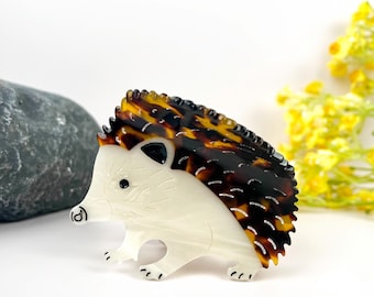 Hedgehog Hair Clip: Acetate Animal Claw, Hair Accessories