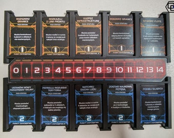 Twilight Imperium 4 Victory point cards tray