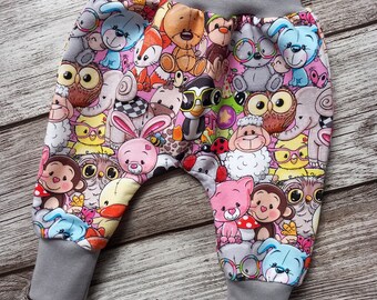 Baggy Pants Bloomers Trousers Baby Toddler Child 56 62 68 74 80 86 92 98 104 colorful cuddly toys