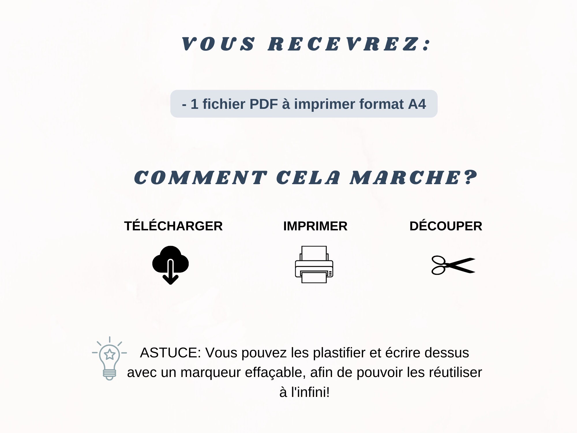Défi budget en français, défi budget à imprimer format A6, défi