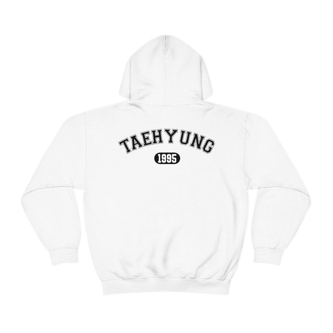 BTS Logo Hoodie, Bts Hoodie, Bts Oversized Hoodies, Bts Taehyung 1995