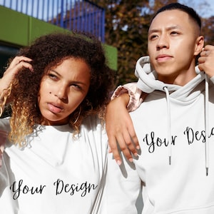Personalised valentine&#39;s gift for him and her, Personalised Gift for him and her, Customise Couple Hoodies, Valentine&#39;s day special gift