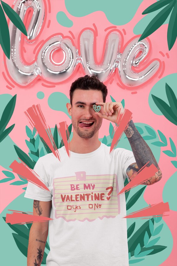 Will You Be My Valentine Yes or No Tshirt Valentine s Day Special