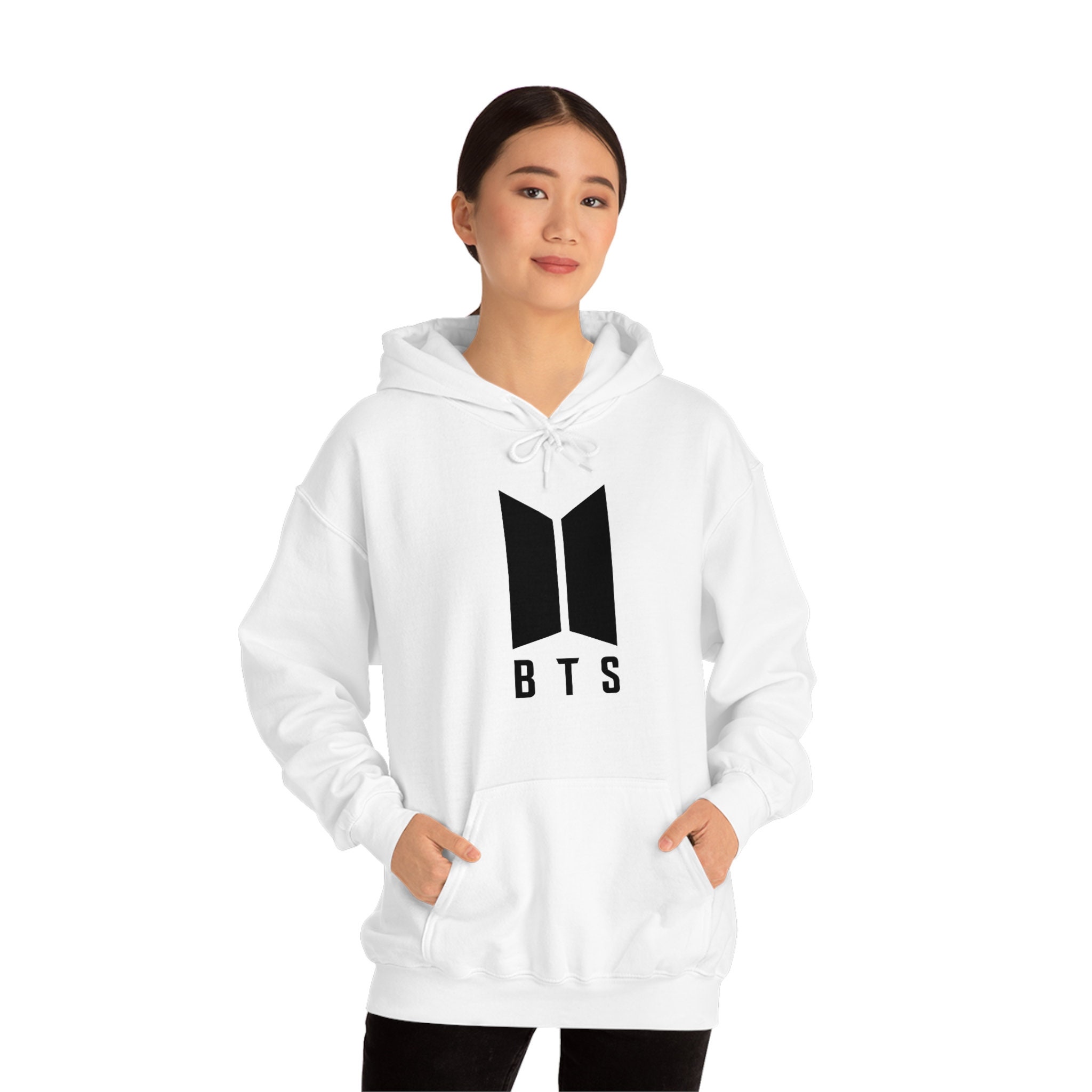 BTS Logo Hoodie, Bts Hoodie, Bts Oversized Hoodies, Bts Taehyung 1995 ...