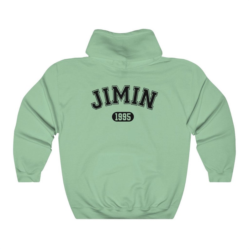 BTS Logo Hoodie, Bts Hoodie, Bts Oversized Hoodies, Bts Jimin 1995, Bts