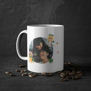 Valentine's Day Special Personalised Mug - Custom Name Coffee Mug - Name Coffee Cup- Personalized Gift for Her - Mug With Name and Photo