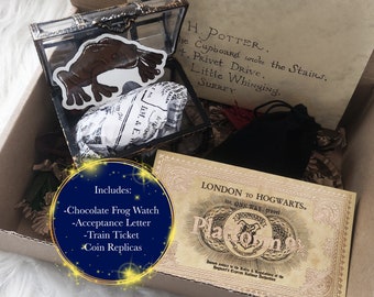 Caja de regalo de dulces mágicos del mago/Regalos de Harry Potter para mujer