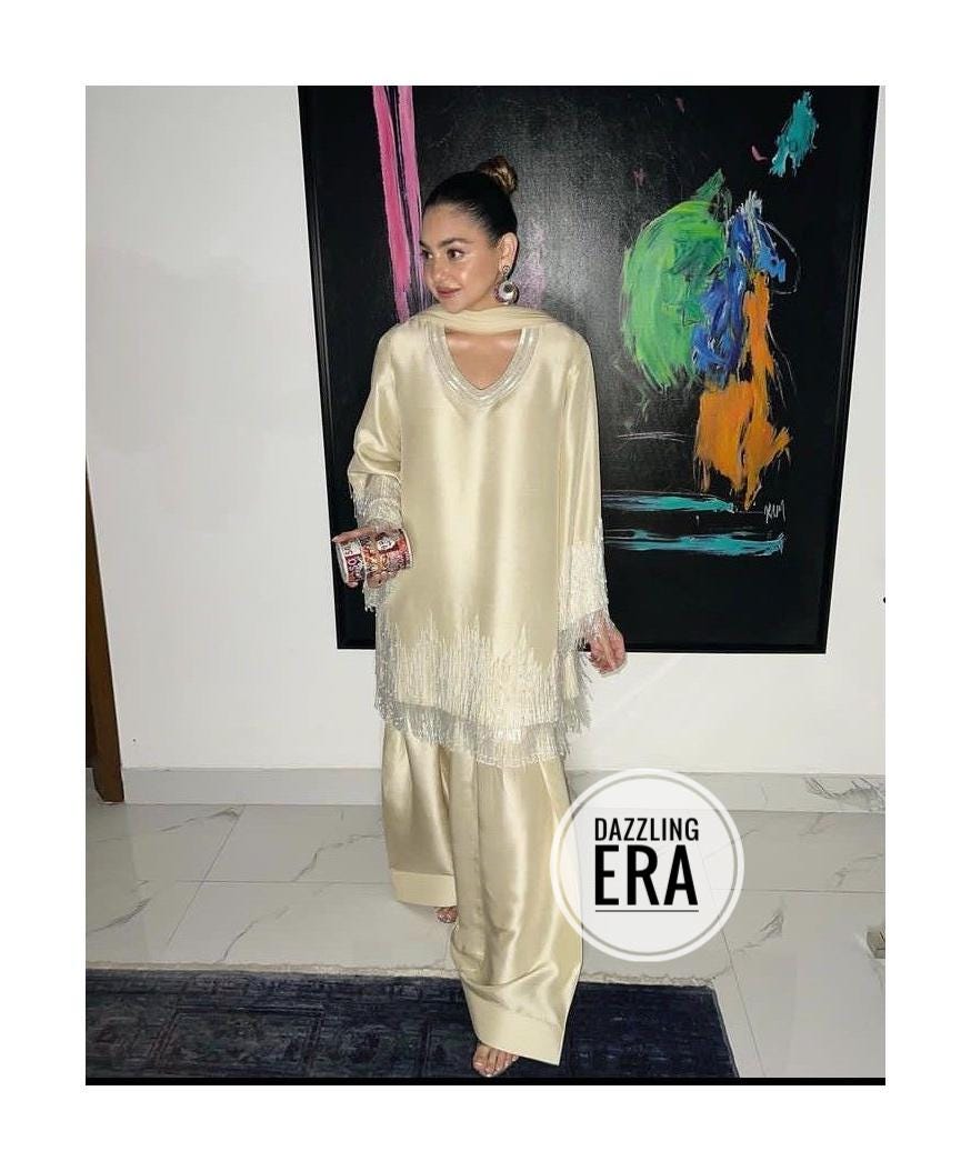 White Salwar Kameez