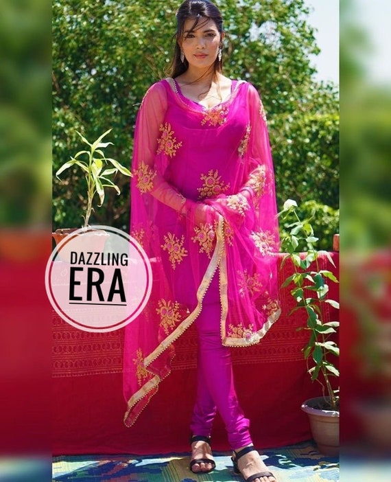 Wedding Wear Stylish Churidar Salwar Suit at Rs 695/piece in Surat | ID:  19139622962