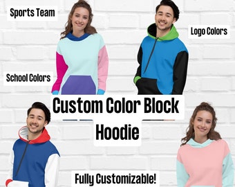 Original Teddy Fresh Color Block Hoodie Sweat Pants Combo Etsy UK